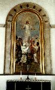 johan krouthen kristus bland larjungarna pa himmelsfardsberget oil on canvas